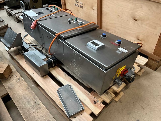 3- delige rvs bedieningskast - afbeelding 2 van  7