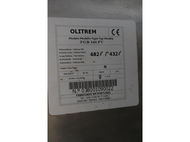 3- deurs vitrinekoelkast olitrem - afbeelding 4 van  4