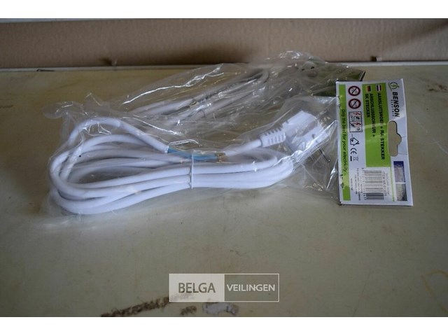 3 aansluitsnoer + ra stekker 1,5m - afbeelding 1 van  3