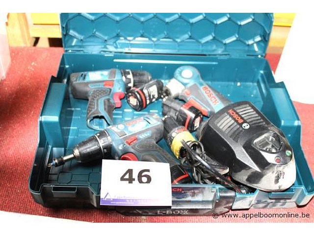 3 accu handgereedschappen bosch, werking niet gekend - afbeelding 1 van  1