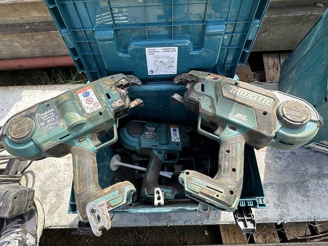3 accu knabbelscharen makita dtr180 - afbeelding 1 van  4