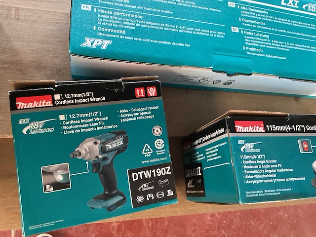 3 accu machines zonder accu - afbeelding 8 van  9