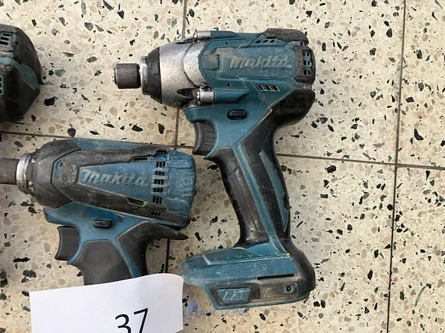 3 accu slagmoersleutels makita - afbeelding 3 van  3
