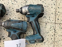 3 accu slagmoersleutels makita - afbeelding 3 van  3