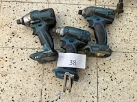 3 accu slagmoersleutels makita