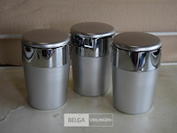 3 auto asbakken met licht - afbeelding 1 van  2