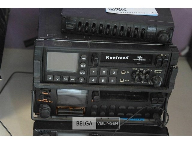 3 auto radio , 2 kontitech,1deloram - afbeelding 2 van  3
