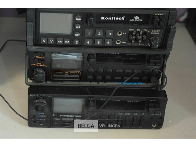 3 auto radio , 2 kontitech,1deloram - afbeelding 3 van  3