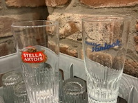 3 bakken bierglazen - afbeelding 1 van  2