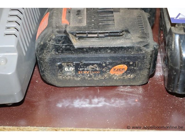 3 batterijen en 2 opladers voor ijzerknipmachines - afbeelding 2 van  3