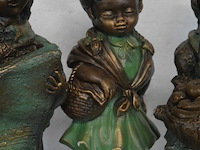 3 beeldjes bronslook - afbeelding 3 van  5