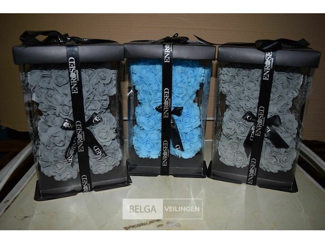 3 bloemenbeertjes - afbeelding 1 van  2