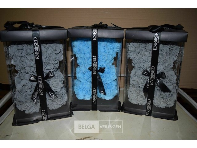 3 bloemenbeertjes - afbeelding 1 van  2