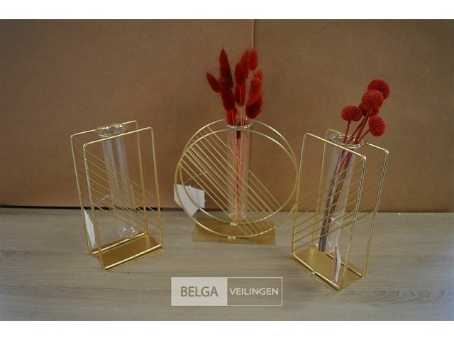 3 bloemenhouders - afbeelding 1 van  5