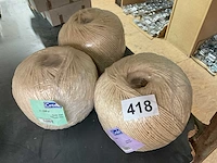 3 bollen sisal koord