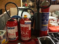 3 brandblussers