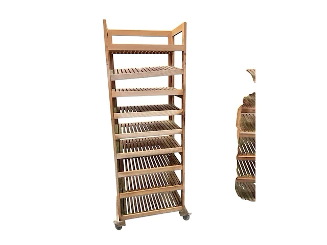 3 broodrekken: 30x50x200 cm, 70x45x200 cm, 66x45x145 cm - afbeelding 3 van  12