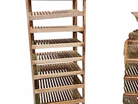 3 broodrekken: 30x50x200 cm, 70x45x200 cm, 66x45x145 cm - afbeelding 3 van  12
