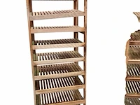 3 broodrekken: 30x50x200 cm, 70x45x200 cm, 66x45x145 cm - afbeelding 4 van  12