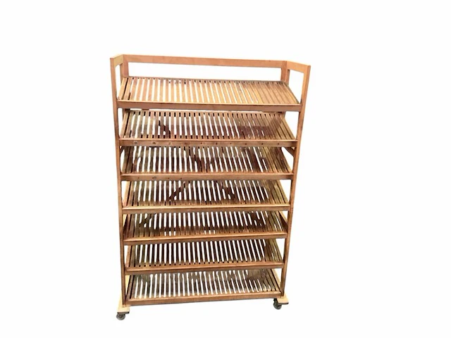 3 broodrekken: 30x50x200 cm, 70x45x200 cm, 66x45x145 cm - afbeelding 7 van  12