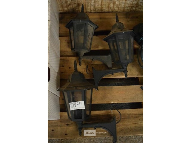 3 buitenlampen - afbeelding 1 van  2