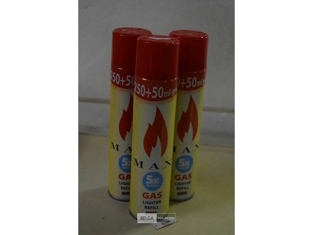 ±3 busjes gas voor aanstekers - afbeelding 1 van  2