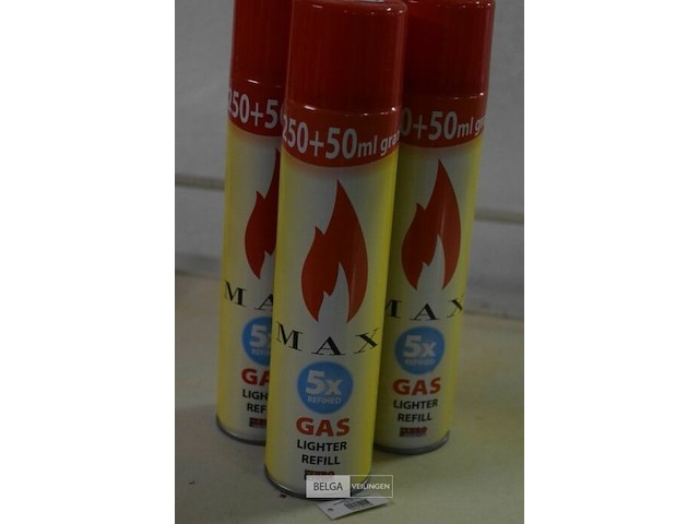 ±3 busjes gas voor aanstekers - afbeelding 2 van  2