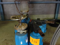 3 campinggasstellen en 3 soldeerbranders campinggas - afbeelding 1 van  2