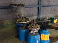 3 campinggasstellen en 3 soldeerbranders campinggas - afbeelding 2 van  2