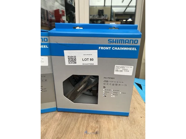 3 cranksets shimano - afbeelding 2 van  4