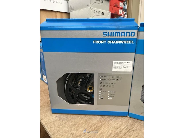 3 cranksets shimano - afbeelding 4 van  4
