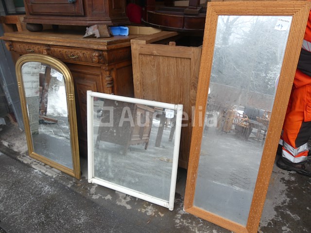 3 decoratieve wandspiegels - afbeelding 1 van  2