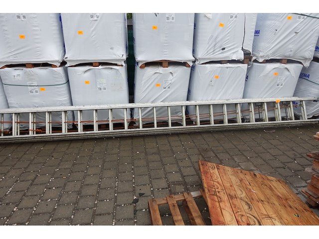 3-delig aluminium ladder - afbeelding 1 van  6