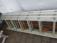 3-delig aluminium ladder - afbeelding 2 van  6