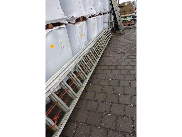 3-delig aluminium ladder - afbeelding 3 van  6
