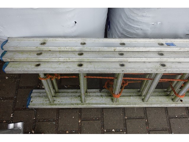 3-delig aluminium ladder - afbeelding 4 van  6