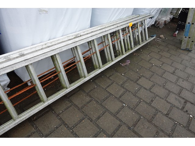 3-delig aluminium ladder - afbeelding 6 van  6
