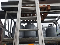 3-delig aluminium ladder - afbeelding 3 van  4