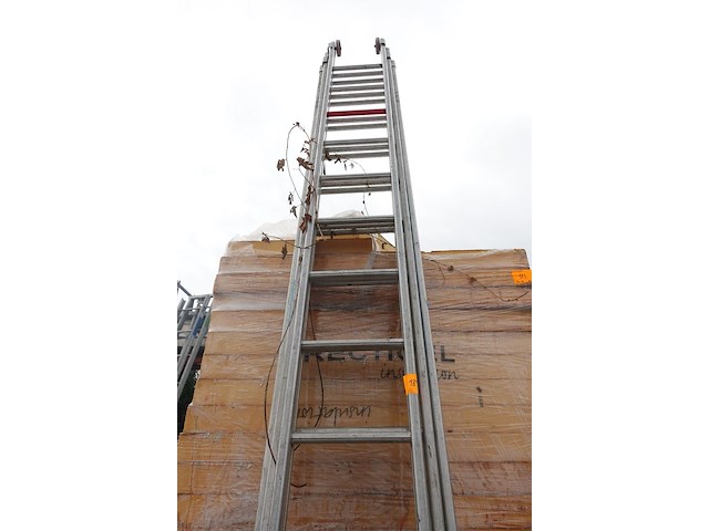 3-delig aluminium ladder - afbeelding 3 van  3