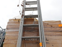 3-delig aluminium ladder - afbeelding 3 van  3