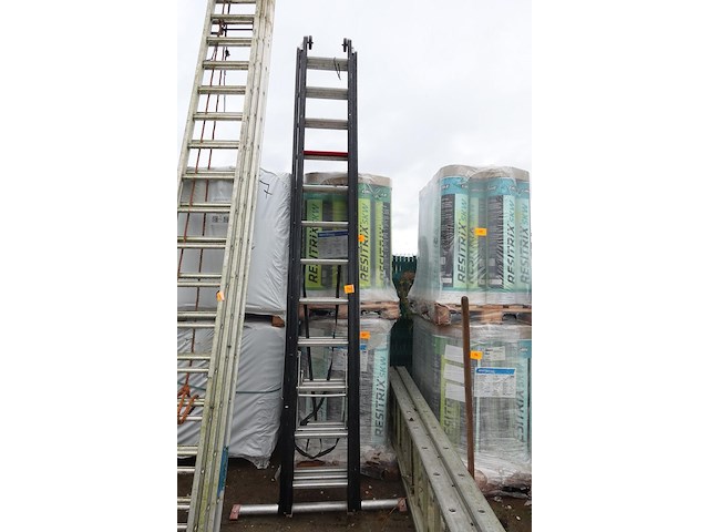 3-delig aluminium ladder - afbeelding 1 van  5
