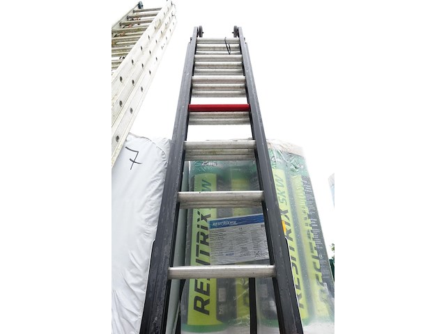 3-delig aluminium ladder - afbeelding 3 van  5