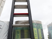 3-delig aluminium ladder - afbeelding 4 van  5