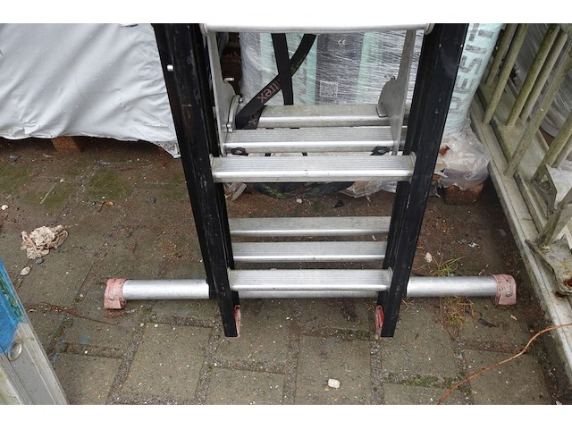 3-delig aluminium ladder - afbeelding 5 van  5