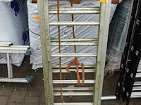 3-delig aluminium ladder - afbeelding 2 van  4