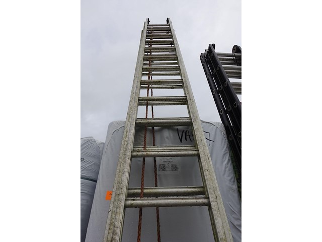 3-delig aluminium ladder - afbeelding 3 van  4
