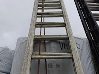 3-delig aluminium ladder - afbeelding 3 van  4