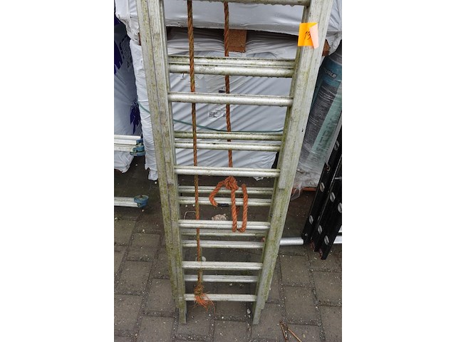 3-delig aluminium ladder - afbeelding 4 van  4