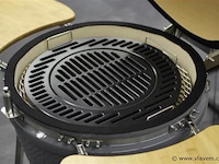 3 delig ceramisch rooster voor kamado bbq - afbeelding 1 van  2