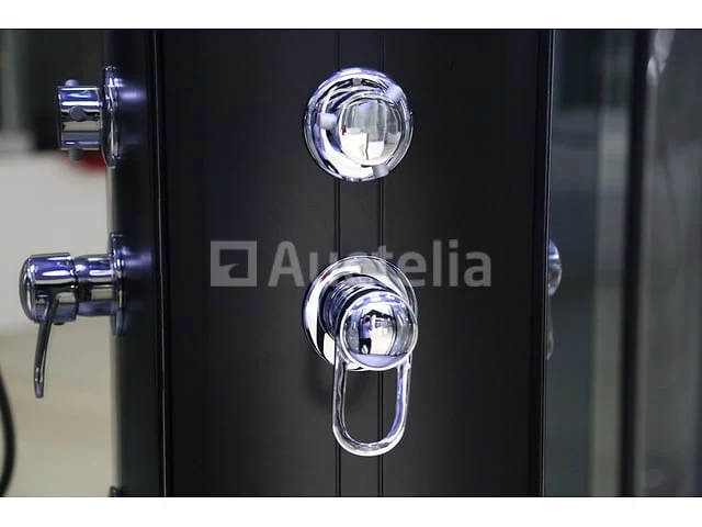 3-delig duo-badkamermeubel (120cm) - licht hout decor - incl. kranen - afbeelding 2 van  7